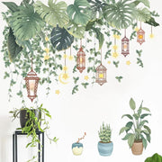 Dschungel Sticker & Laterne Dschungel-Deko.de