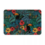 Dschungel Teppich Tukan Motiv Exotisch - Dschungel-Deko.de