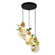 Hängelampe mit Pflanzeneinsatz Dschungel-Deko.de