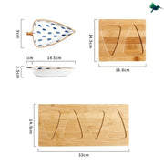 Apéritif Set Tropische Deko für Exotische Tischmomente - Dschungel-Deko.de