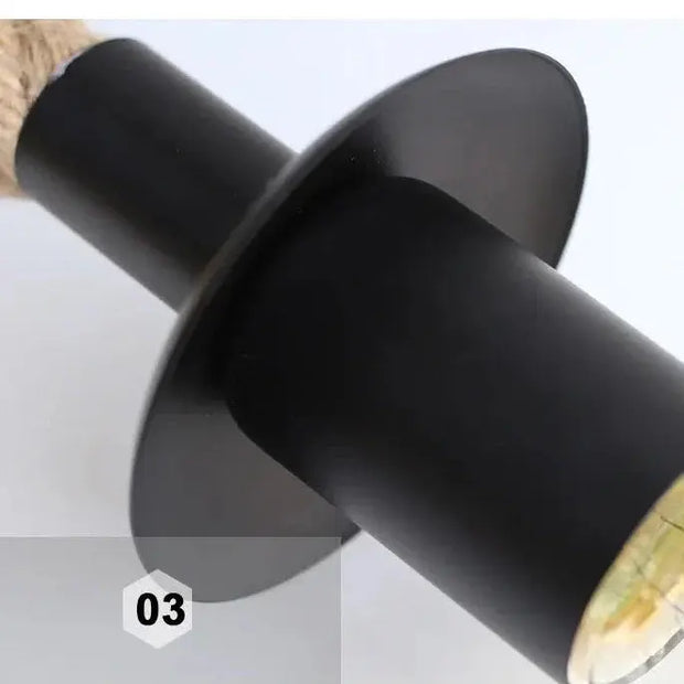 Wandleuchte aus Seil Dschungel-Deko.de