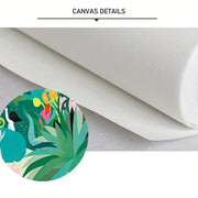 Bunter tropischer Blätter-Print - Dschungel-Deko.de