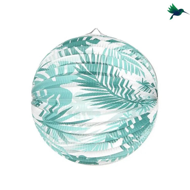 Papierlampe Flamingo-Design Dschungel-Deko.de