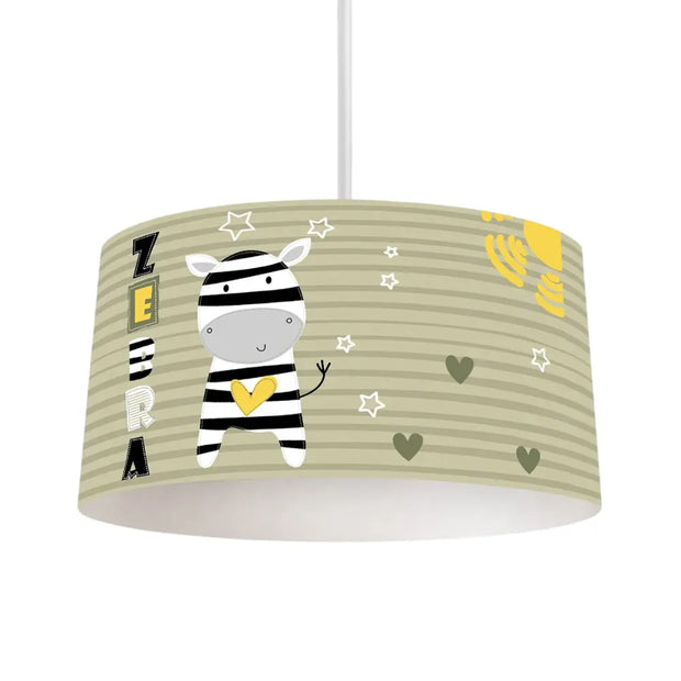 Deckenleuchte Dschungel Zebra Dschungel-Deko.de