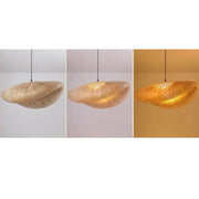 Geflochtene Bambus-Hängelampe Dschungel-Deko.de