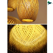 Bambus-Hängelampe Dschungel-Deko.de