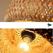 Bambus-Hängelampe Dschungel-Deko.de