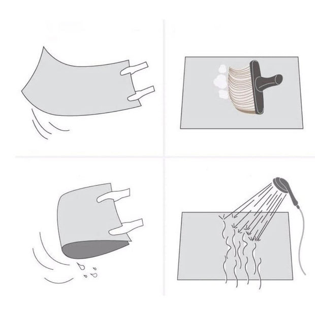 Dschungel Teppich Mit Gepardenkopf-Motiv - Dschungel-Deko.de