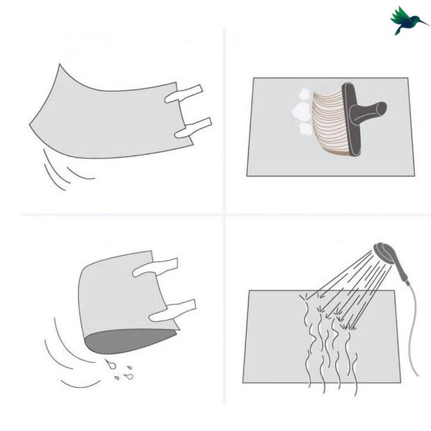 Dschungel Teppich Mit Savannen-Motiv - Dschungel-Deko.de