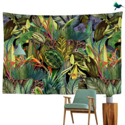 Wandteppich Exotisches Dschungelmotiv - Dschungel-Deko.de