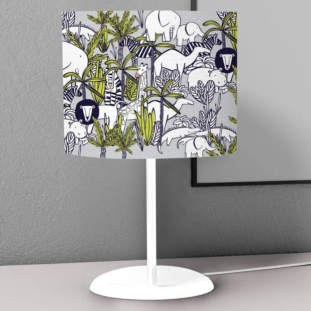 Dschungel Tiere Lampenschirm Dschungel-Deko.de