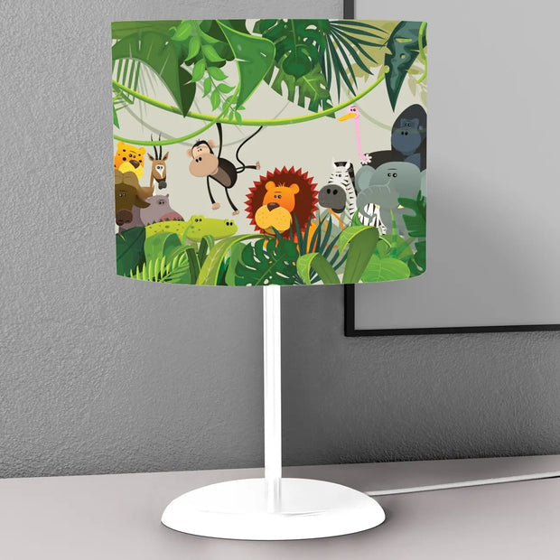 Dschungel Tierlampenschirm Dschungel-Deko.de