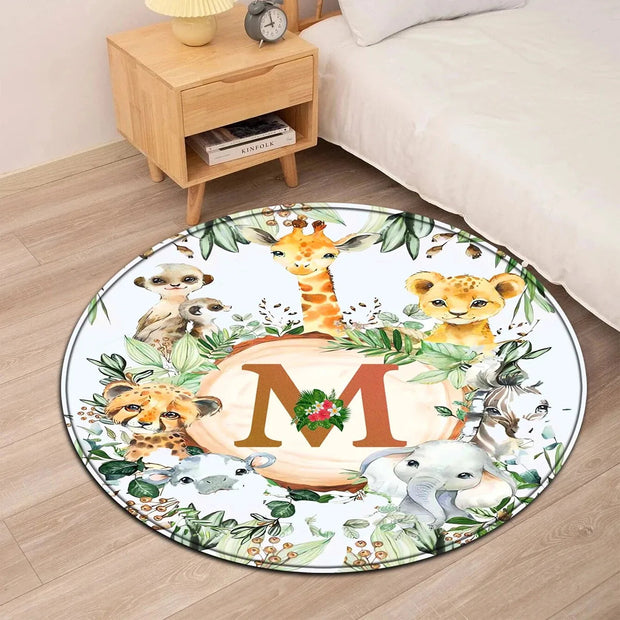 Dschungel Teppich Individuell Anpassbar - Dschungel-Deko.de