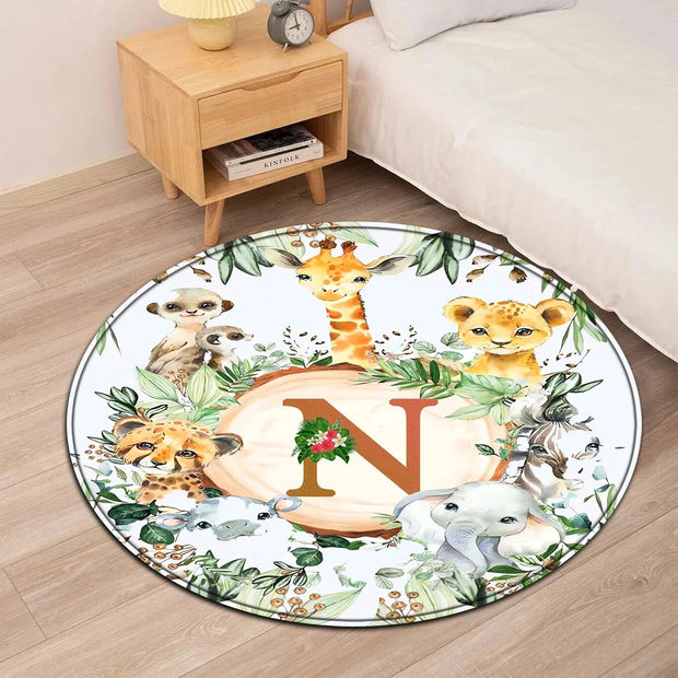 Dschungel Teppich Individuell Anpassbar - Dschungel-Deko.de